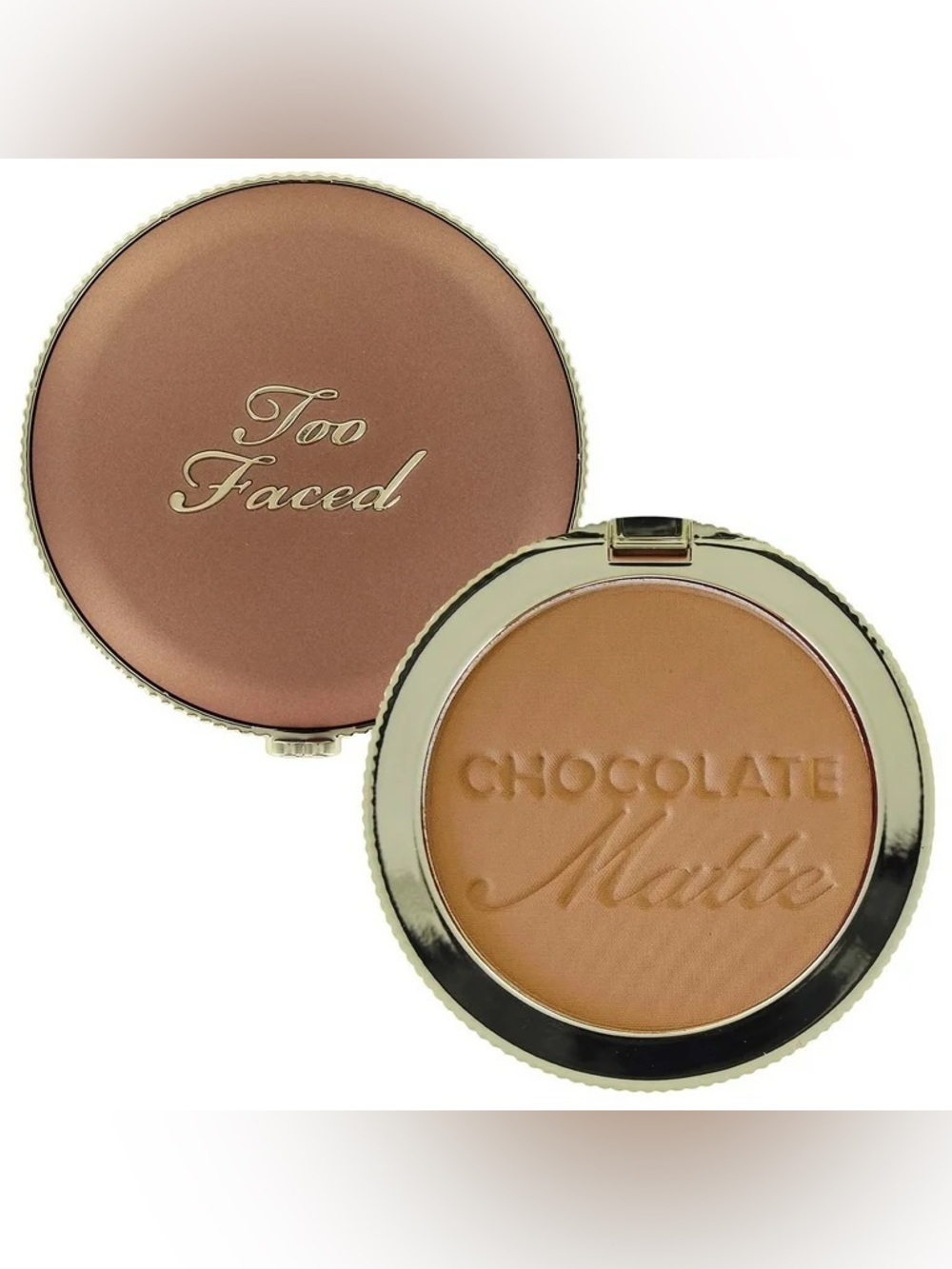 New without box Too Faced Chocolate Soleil Matte Bronzer shade Chocolate Matte